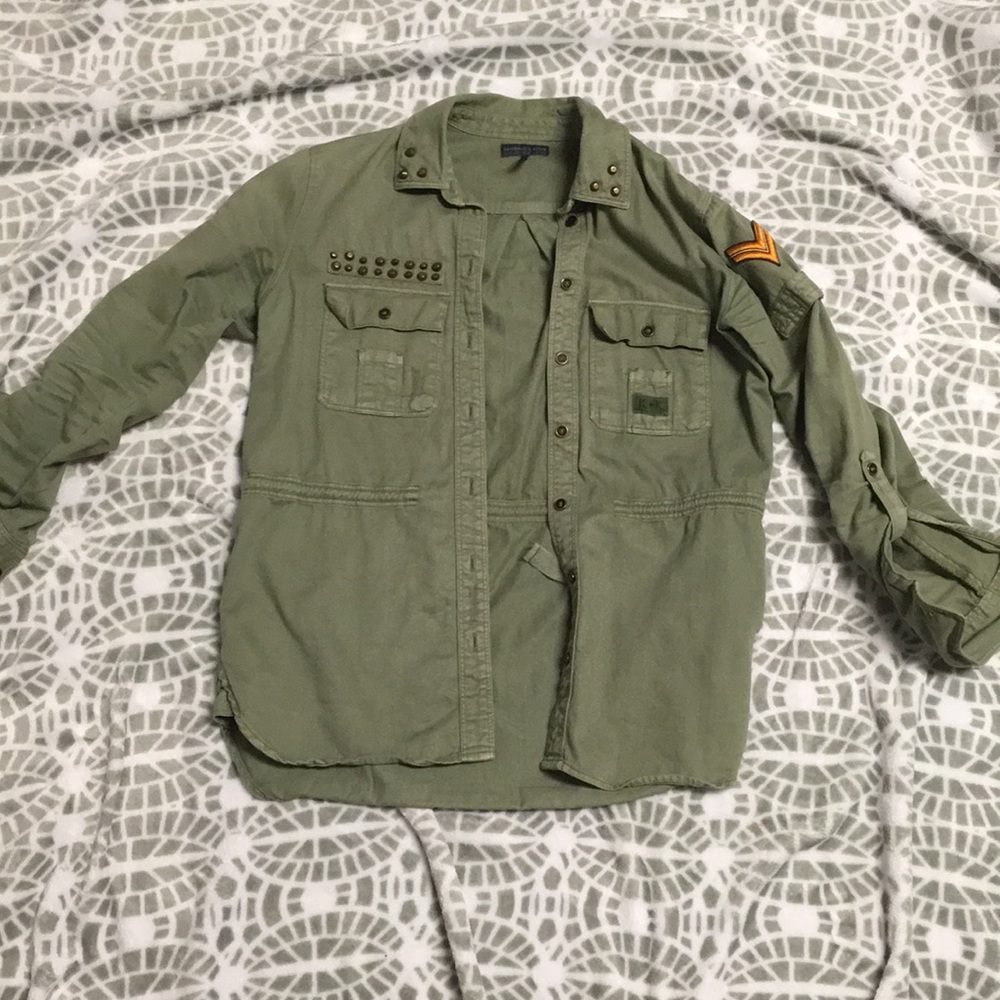 Army green shirt/ jacket